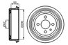 TAMBUR FRANA BOSCH 0 986 477 018 - Compatibil cu BEDFORD, CHEVROLET, DAEWOO, HOLDEN, OPEL, VAUXHALL, ZAZ