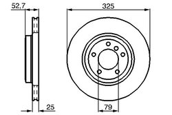 Disc frana BOSCH 0 986 478 012