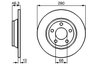 Disc frana BOSCH 0 986 478 615
