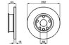 DISC FRANA BOSCH 0 986 478 613 - Compatibil cu VW