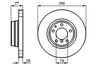 DISC FRANA BOSCH 0 986 478 622 - Compatibil cu BMW