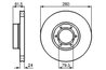 Disc frana BOSCH 0 986 478 745