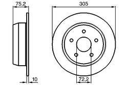 Disc frana BOSCH 0 986 478 771