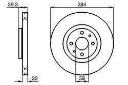 Disc frana BOSCH 0 986 478 786