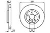DISC FRANA BOSCH 0 986 478 812 - Compatibil cu CITROEN, FIAT, LANCIA, PEUGEOT