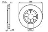 Disc frana BOSCH 0 986 478 980