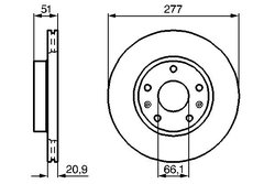 Disc frana BOSCH 0 986 478 992