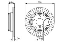 Disc frana BOSCH 0 986 479 045