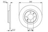 Disc frana BOSCH 0 986 479 118