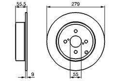 Disc frana BOSCH 0 986 479 149
