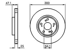 Disc frana BOSCH 0 986 479 227