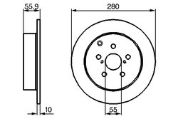 Disc frana BOSCH 0 986 479 242