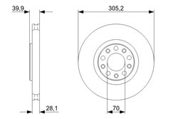 Disc frana BOSCH 0 986 479 293