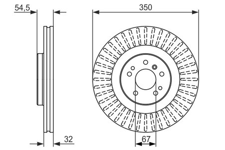 Disc frana BOSCH 0 986 479 329