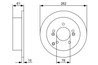 Disc frana BOSCH 0 986 479 345