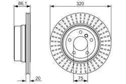 Disc frana BOSCH 0 986 479 351