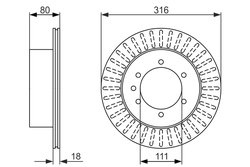 Disc frana BOSCH 0 986 479 385