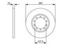 DISC FRANA BOSCH 0 986 479 390 - Compatibil cu FORD, FORD AUSTRALIA