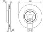 DISC FRANA BOSCH 0 986 479 395 - Compatibil cu VOLVO