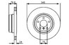 DISC FRANA BOSCH 0 986 479 443 - Compatibil cu BMW