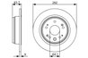 Disc frana BOSCH 0 986 479 505