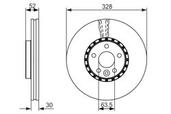 Disc frana BOSCH 0 986 479 621