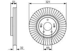 Disc frana BOSCH 0 986 479 692