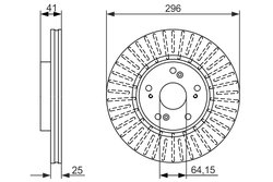 Disc frana BOSCH 0 986 479 744
