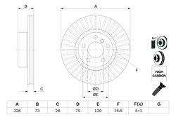 Disc frana BOSCH 0 986 479 771