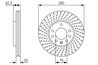 DISC FRANA BOSCH 0 986 479 919 - Compatibil cu OPEL, VAUXHALL