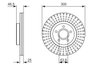 Disc frana BOSCH 0 986 479 956