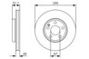 DISC FRANA BOSCH 0 986 479 A01 - Compatibil cu INFINITI, MERCEDES-BENZ