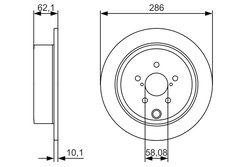 Disc frana BOSCH 0 986 479 A10