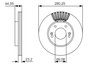 DISC FRANA BOSCH 0 986 479 A12 - Compatibil cu HYUNDAI, INOKOM, KIA