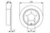 DISC FRANA BOSCH 0 986 479 A39 - Compatibil cu CHRYSLER, DODGE, JEEP