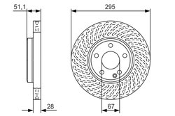 Disc frana BOSCH 0 986 479 A58
