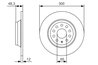 DISC FRANA BOSCH 0 986 479 A84 - Compatibil cu AUDI, CUPRA, FORD, SEAT, SKODA, VW