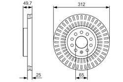 Disc frana BOSCH 0 986 479 C29