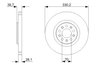 DISC FRANA BOSCH 0 986 479 C82 - Compatibil cu ALFA ROMEO, JEEP