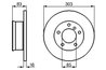 DISC FRANA BOSCH 0 986 479 C84 - Compatibil cu MERCEDES-BENZ, PUCH