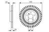 DISC FRANA BOSCH 0 986 479 C94 - Compatibil cu BMW, MINI