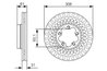 DISC FRANA BOSCH 0 986 479 C99 - Compatibil cu FORD