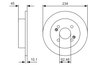 DISC FRANA BOSCH 0 986 479 D02 - Compatibil cu HYUNDAI