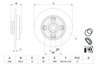 DISC FRANA BOSCH 0 986 479 F74 - Compatibil cu CITROEN, DS, OPEL, PEUGEOT, VAUXHALL