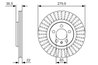 DISC FRANA BOSCH 0 986 479 R68 - Compatibil cu AUDI, SEAT, SKODA, VW