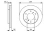 DISC FRANA BOSCH 0 986 479 S63 - Compatibil cu FIAT, MITSUBISHI
