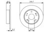 DISC FRANA BOSCH 0 986 479 T81 - Compatibil cu HONDA