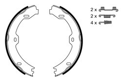 SET SABOTI FRANA BOSCH 0 986 487 666 - Compatibil cu MERCEDES-BENZ, MERCEDES-BENZ (BBDC)