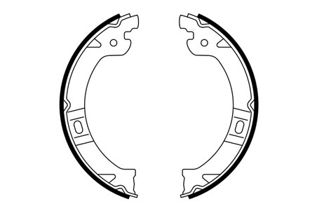SET SABOTI FRANA BOSCH 0 986 487 919 - Compatibil cu CHRYSLER, DODGE