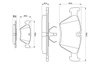 SET PLACUTE FRANA BOSCH 0 986 490 640 - Compatibil cu BMW